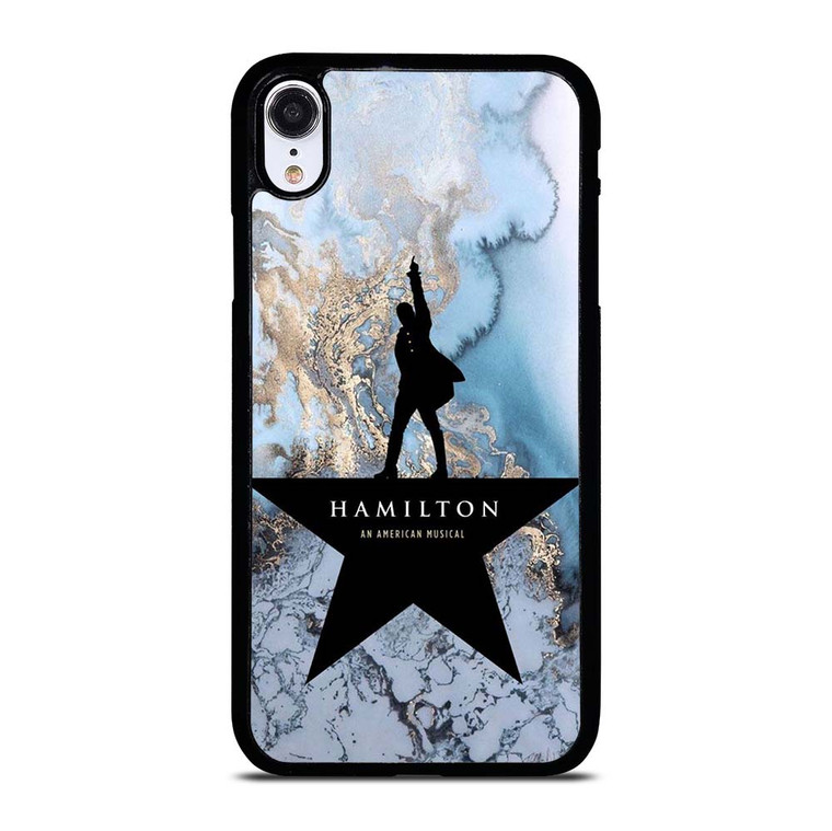 HAMILTON AN AMERICAN MUSICAL MARBLE iPhone XR Case Cover