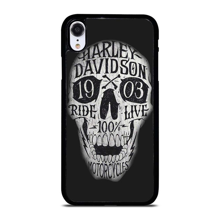 HARLEY DAVIDSON 1903 SKULL iPhone XR Case Cover