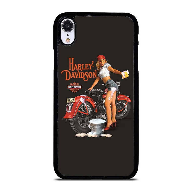 HARLEY DAVIDSON SEXY GIRL iPhone XR Case Cover