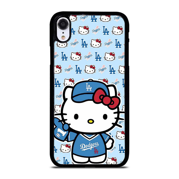 HELLO KITTY DODGERS COLLAGE iPhone XR Case Cover