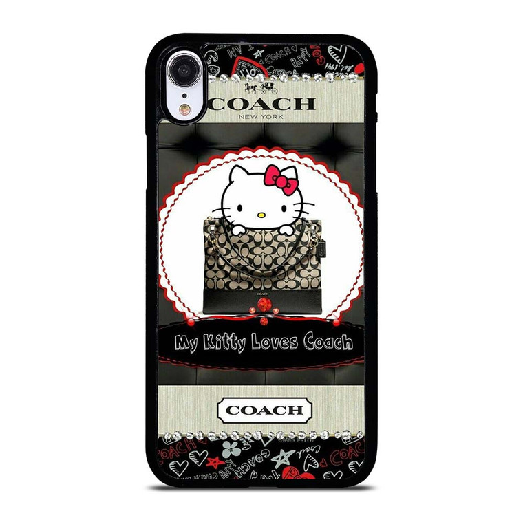 HELLO KITTY LOVES COACH iPhone XR Case Cover
