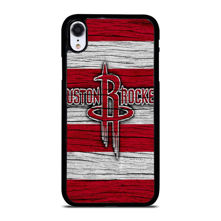 HOUSTON ROCKETS WOODEN LOGO iPhone XR Case Cover