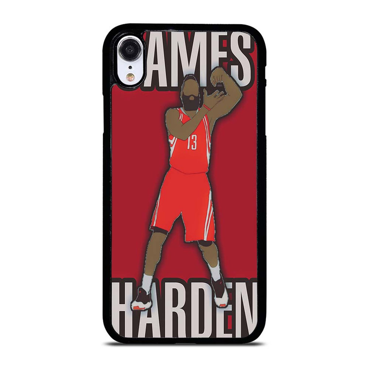 JAMES HARDEN HOUSTON ROCKETS CARTOON iPhone XR Case Cover