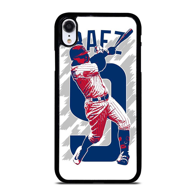 JAVIER BAEZ CHICAGO CUBS ART iPhone XR Case Cover