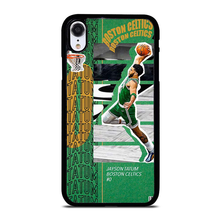 JAYSON TATUM DUNK BOSTON CELTICS iPhone XR Case Cover