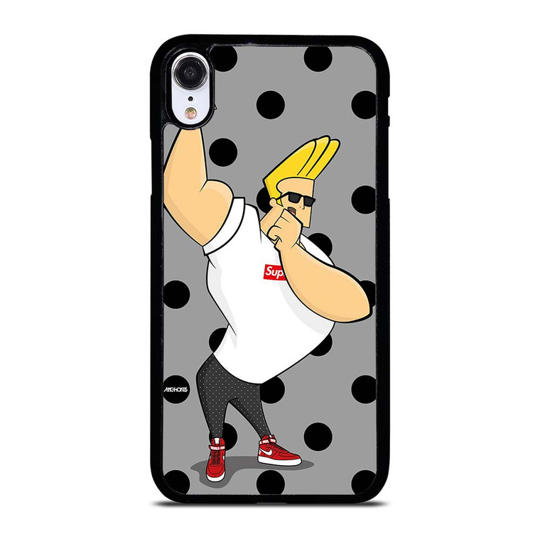 JOHNNY BRAVO CARTOON SUPREME iPhone XR Case Cover