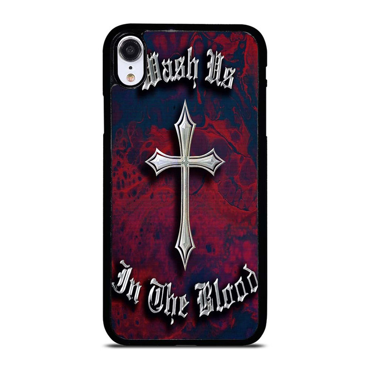 KANYE WEST WASH US IN THE BLOOD iPhone XR Case Cover
