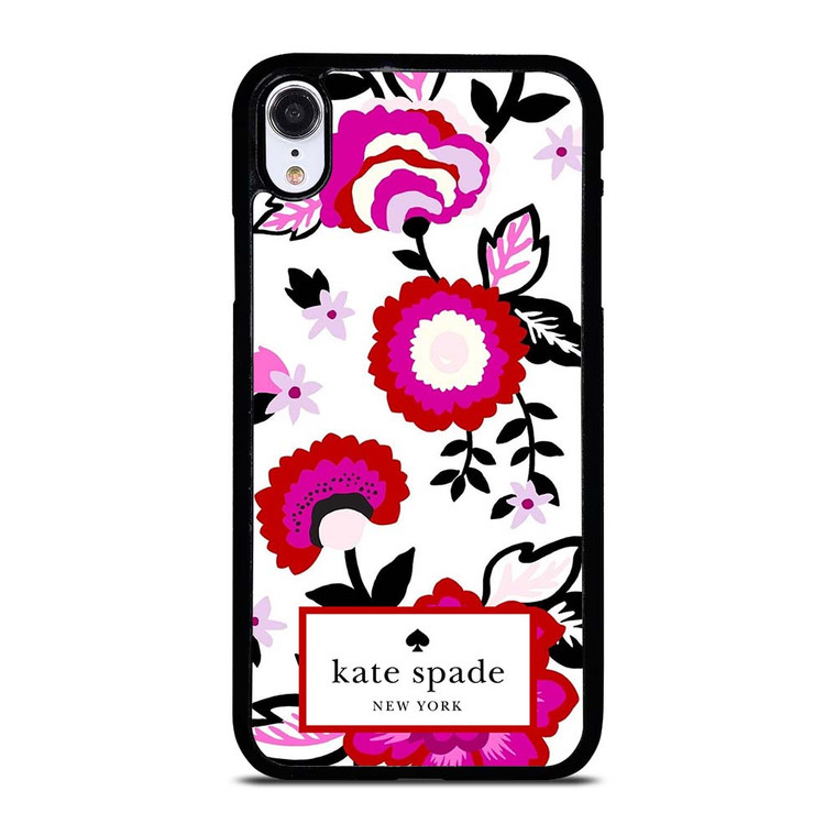 KATE SPADE NEW YORK FLOWER ART iPhone XR Case Cover