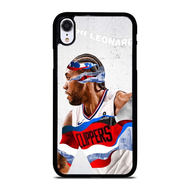KAWHI LEONARD LOS ANGELES CLIPPERS iPhone XR Case Cover KAWHI LEONARD LOS ANGELES CLIPPERS iPhone XR Case Cover