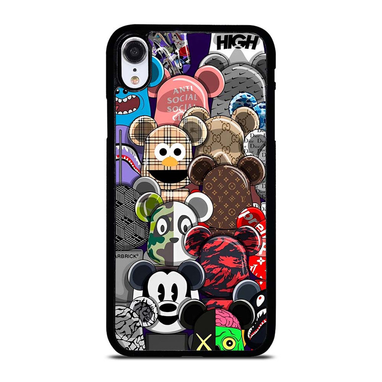 KAWS ALL CHARACTER ICON iPhone XR Case Cover