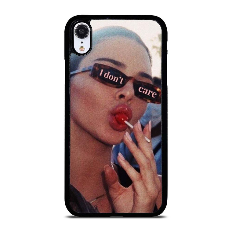 KENDALL JENNER I DON'T CARE iPhone XR Case Cover KENDALL JENNER I DON'T CARE iPhone XR Case Cover