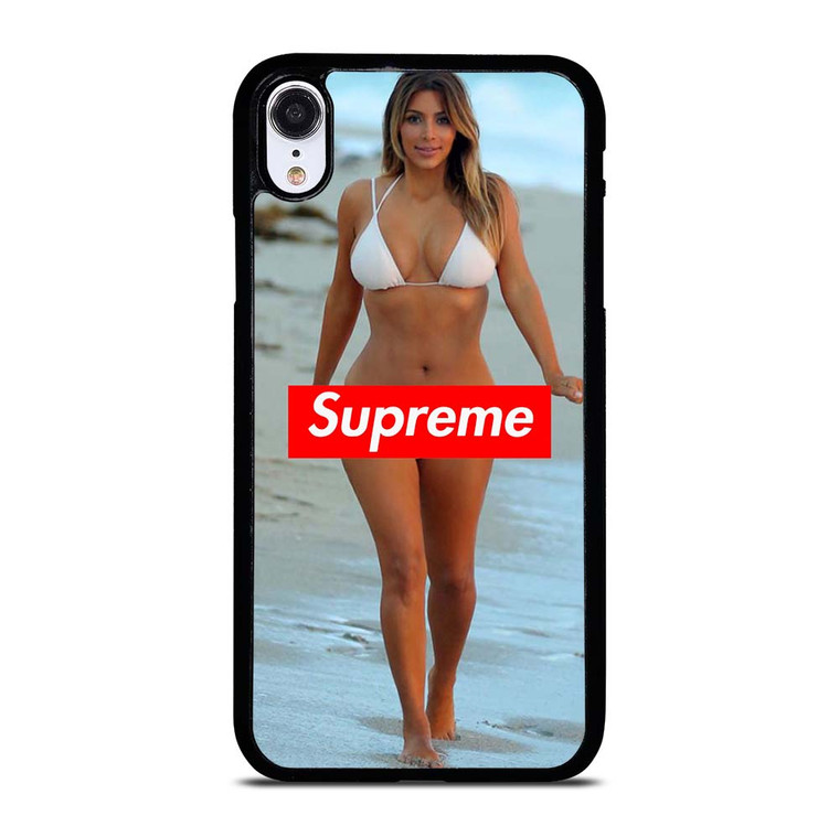 KIM KARDASHIAN SEXY SUPREME iPhone XR Case Cover KIM KARDASHIAN SEXY SUPREME iPhone XR Case Cover