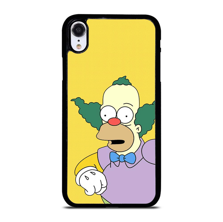 KRUSTY THE CLOWN CARTOON iPhone XR Case Cover