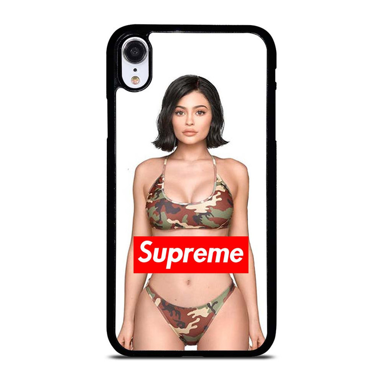 KYLIE JENNER SUPREME CAMO iPhone XR Case Cover