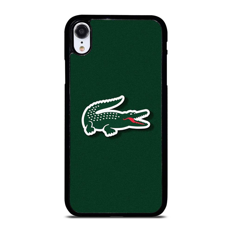 LACOSTE CROCODILE GREEN iPhone XR Case Cover