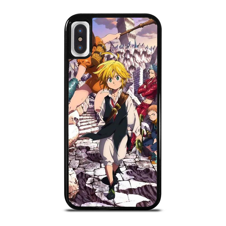 7 DEADLY SINS MELIODAS AND FRIEND iPhone X / XS Case Cover