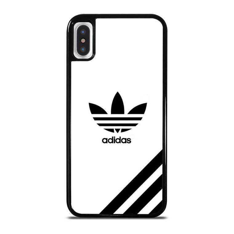 ADIDAS STRIPE BLACK iPhone X / XS Case Cover