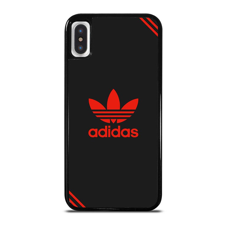 ADIDAS STRIPE RED LOGO iPhone X / XS Case Cover