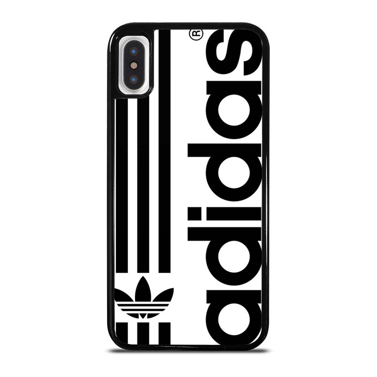 ADIDAS VERTICAL STRIPE LOGO iPhone X / XS Case Cover