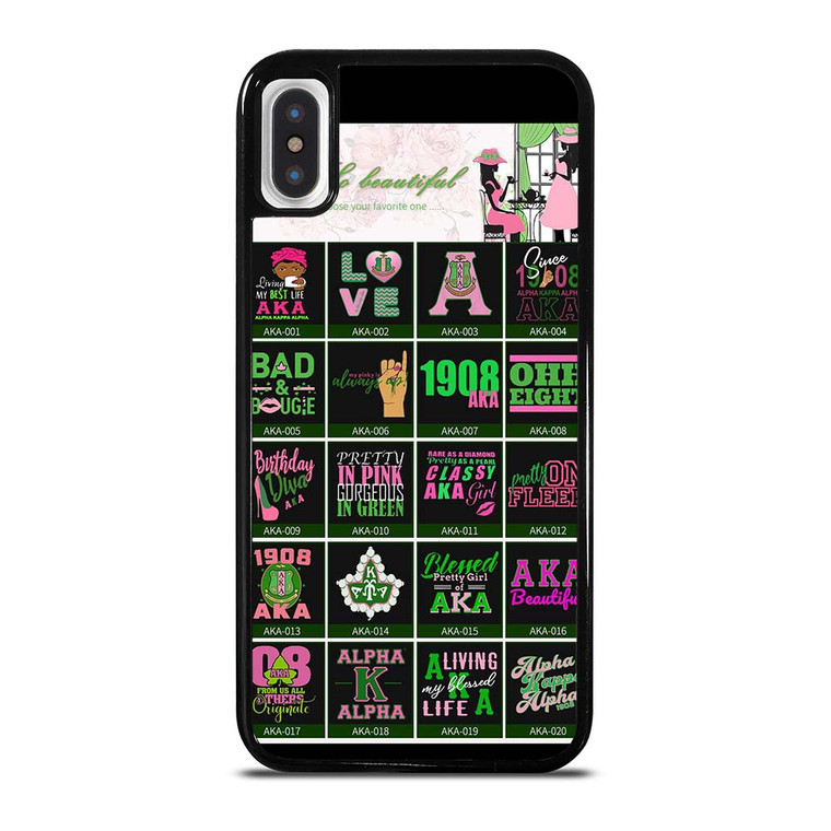 AKA PINK COLLAGE iPhone X / XS Case Cover
