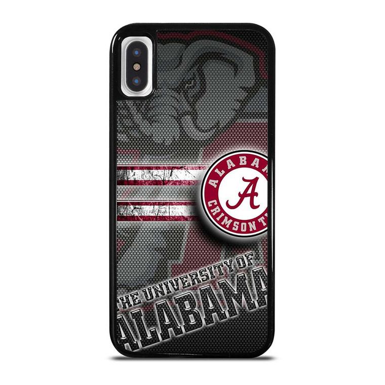 ALABAMA CRIMSON TIDE CARBON iPhone X / XS Case Cover