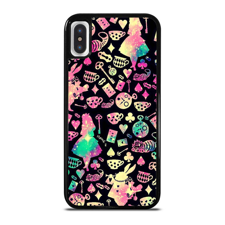 ALICE IN WONDERLAND COLLAGE iPhone X / XS Case Cover