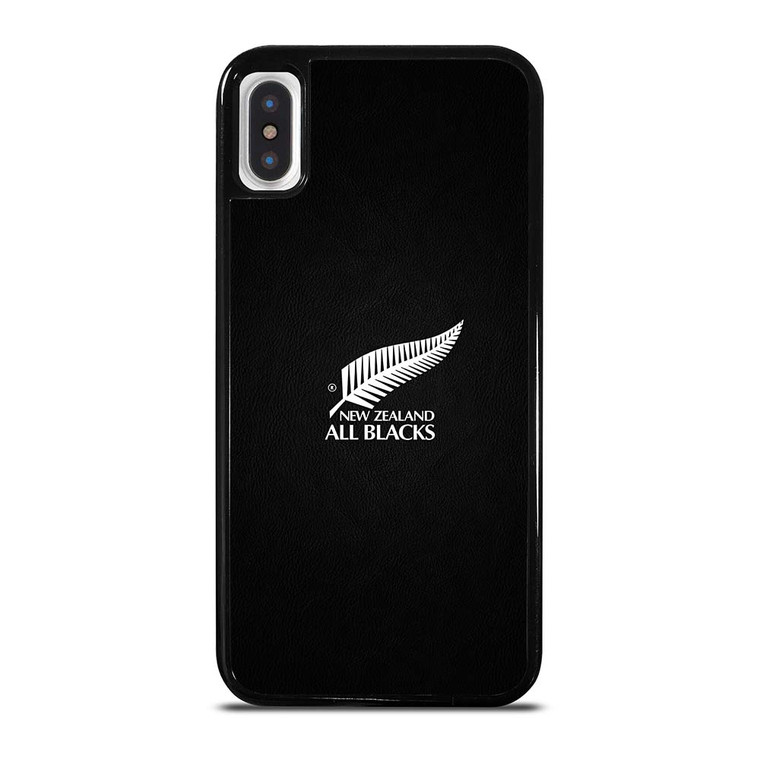 ALL BLACKS NEW ZEALAND LEATHER iPhone X / XS Case Cover
