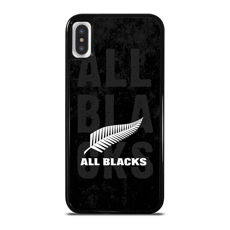 ALL BLACKS NEW ZEALAND LOGO iPhone X / XS Case Cover