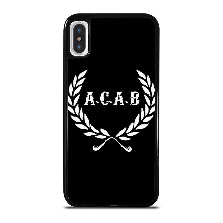 ALL CORPS ARE BASTARD ACAB SYMBOL iPhone X / XS Case Cover