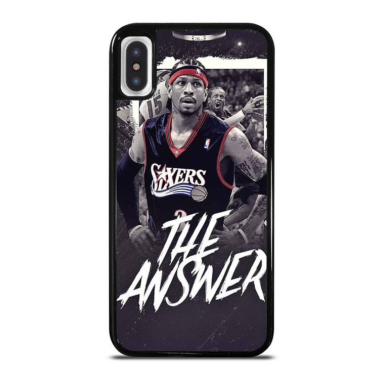 ALLEN IVERSON SIXERS BASKETBALL iPhone X / XS Case Cover
