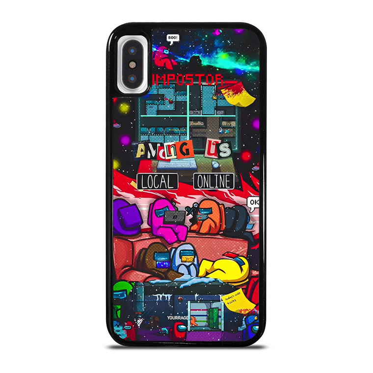 AMONG US LOCAL ONLINE iPhone X / XS Case Cover