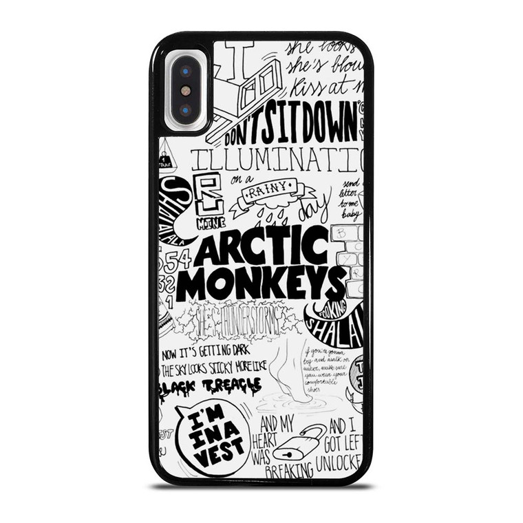 ARCTIC MONKEYS COLLAGE 2 iPhone X / XS Case Cover