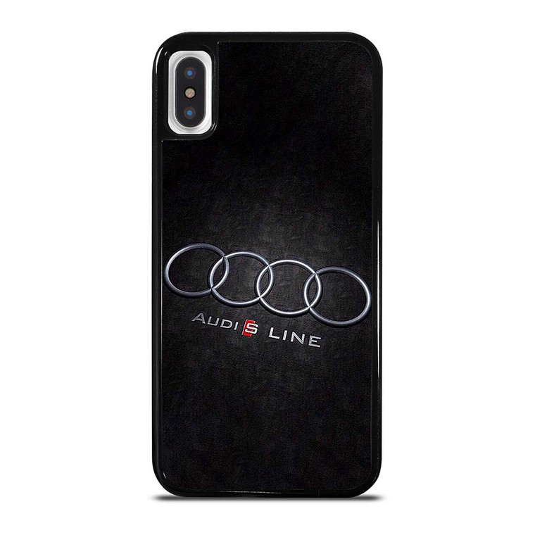 AUDI S LINE CAR EMBLEM iPhone X / XS Case Cover