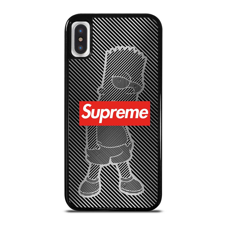 BART SIMPSON STRIPE SUPREME iPhone X / XS Case Cover