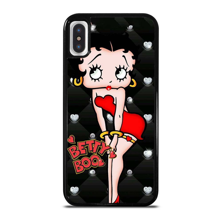BETTY BOOP DIAMOND POLKADOT iPhone X / XS Case Cover