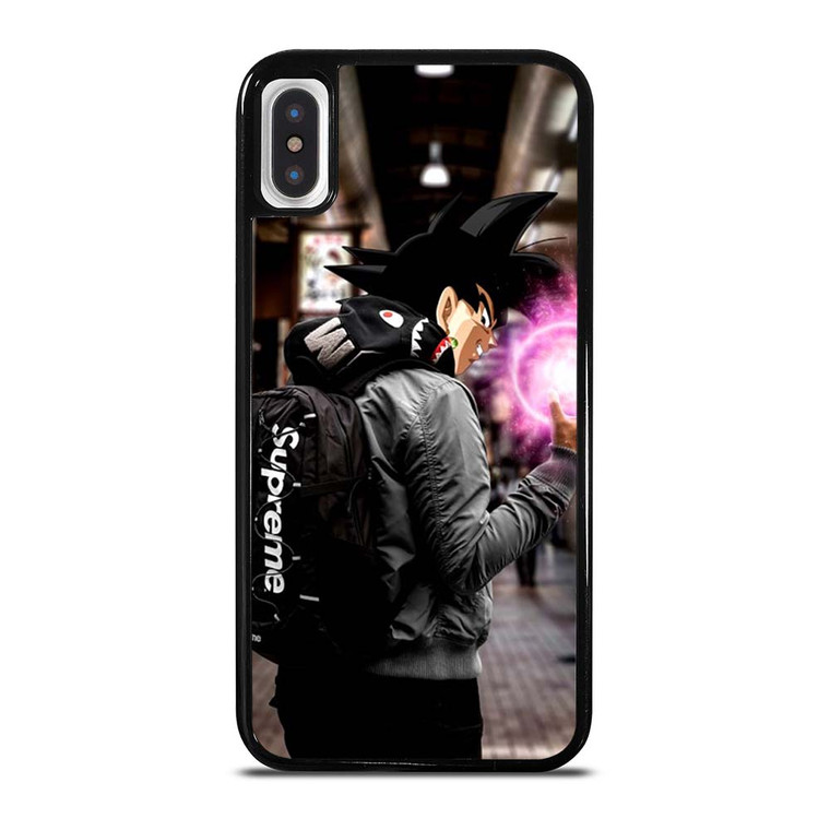 BLACK GOKU SUPREME iPhone X / XS Case Cover