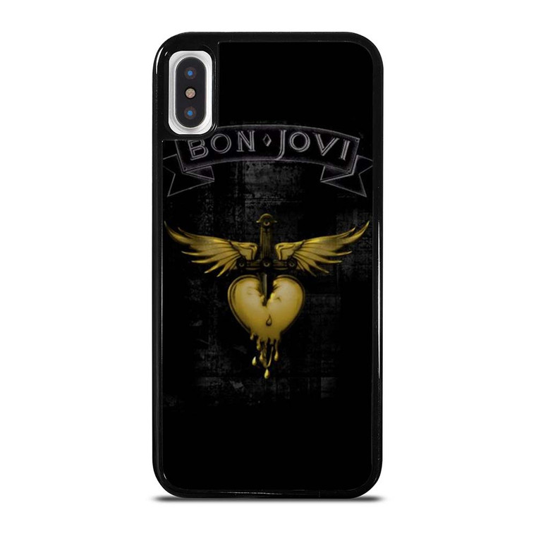 BON JOVI BAND GOLD LOGO iPhone X / XS Case Cover