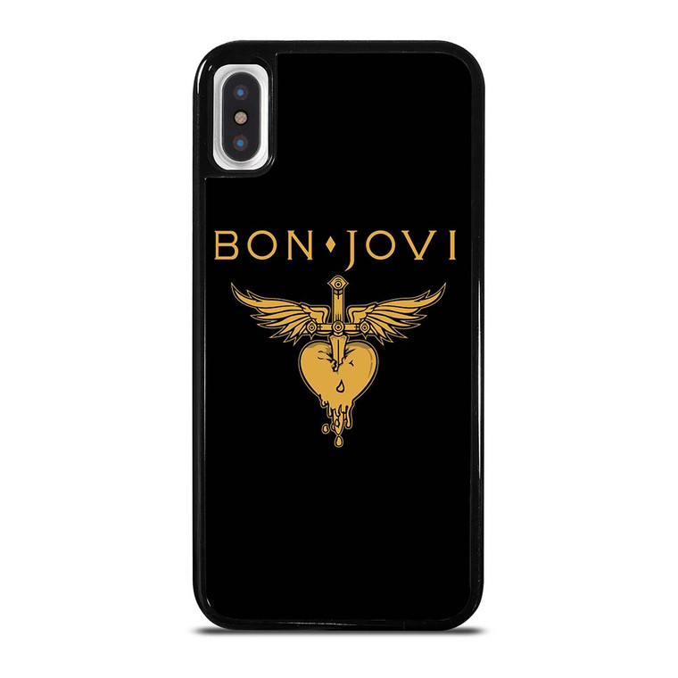 BON JOVI BAND LOGO GOLD iPhone X / XS Case Cover