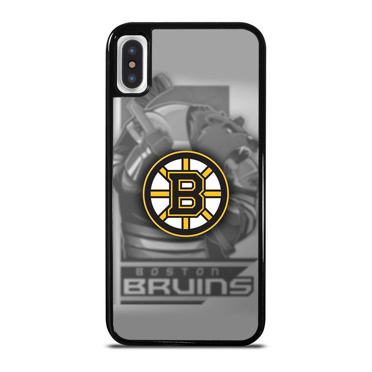 BOSTON BRUINS BEAR MASCOT NHL iPhone X / XS Case Cover