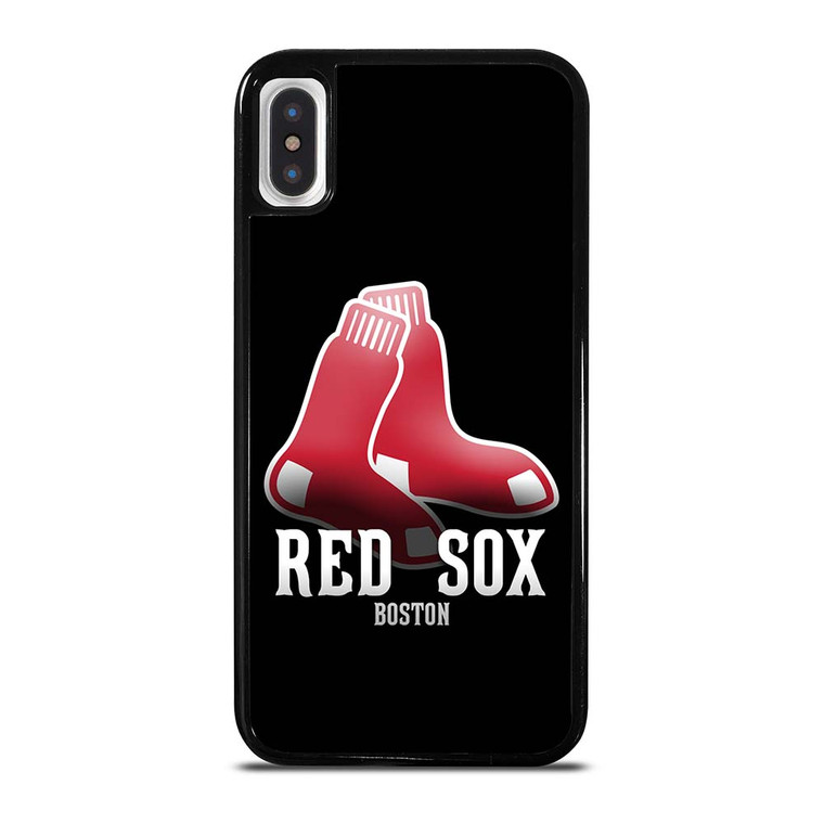 BOSTON RED SOX LOGO BASEBALL iPhone X / XS Case Cover
