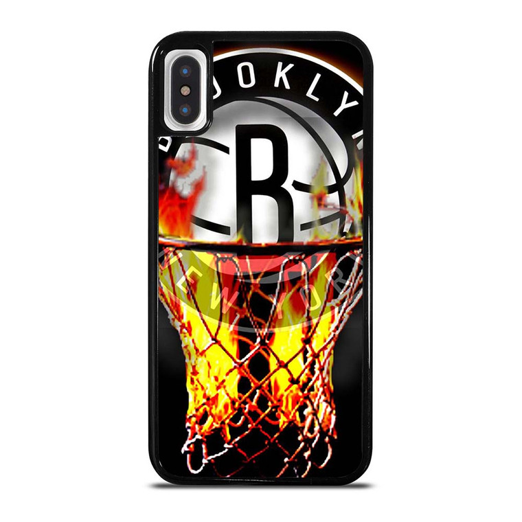 BROOKLYN NETS BASKETBALL RING iPhone X / XS Case Cover