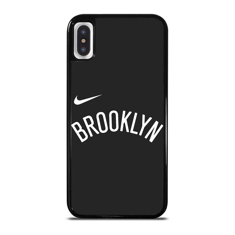 BROOKLYN NETS NIKE WORDMARK iPhone X / XS Case Cover