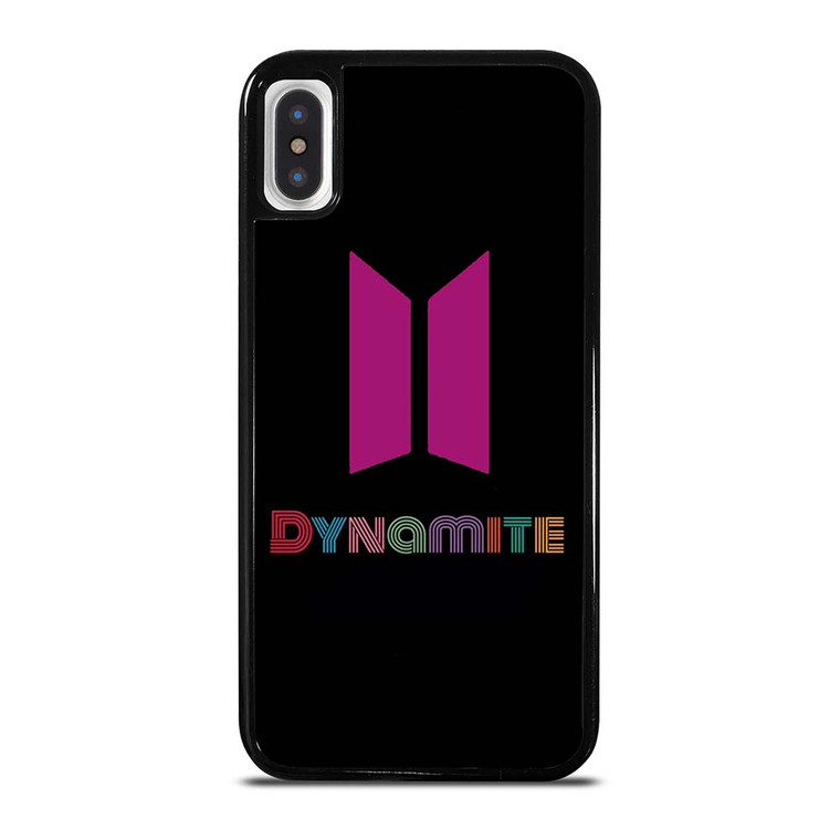 BTS BANGTAN BOYS DYNAMITE LOGO iPhone X / XS Case Cover