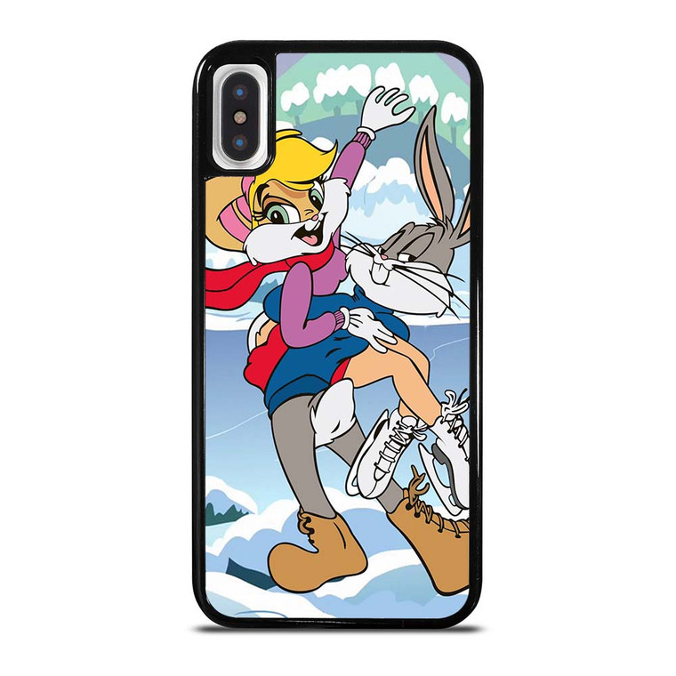 BUGS BUNNY AND LOLA CARTOON iPhone X / XS Case Cover