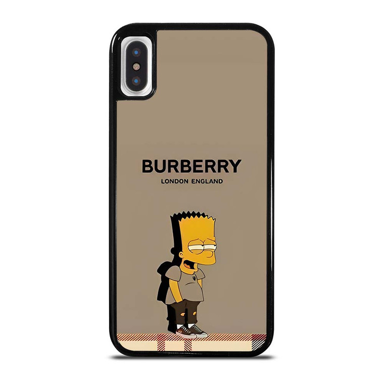 BURBERRY LONDON THE SIMPSONS iPhone X / XS Case Cover
