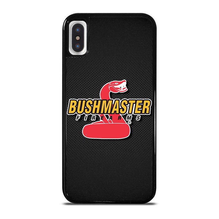 BUSHMASTER FIREARMS METAL LOGO iPhone X / XS Case Cover