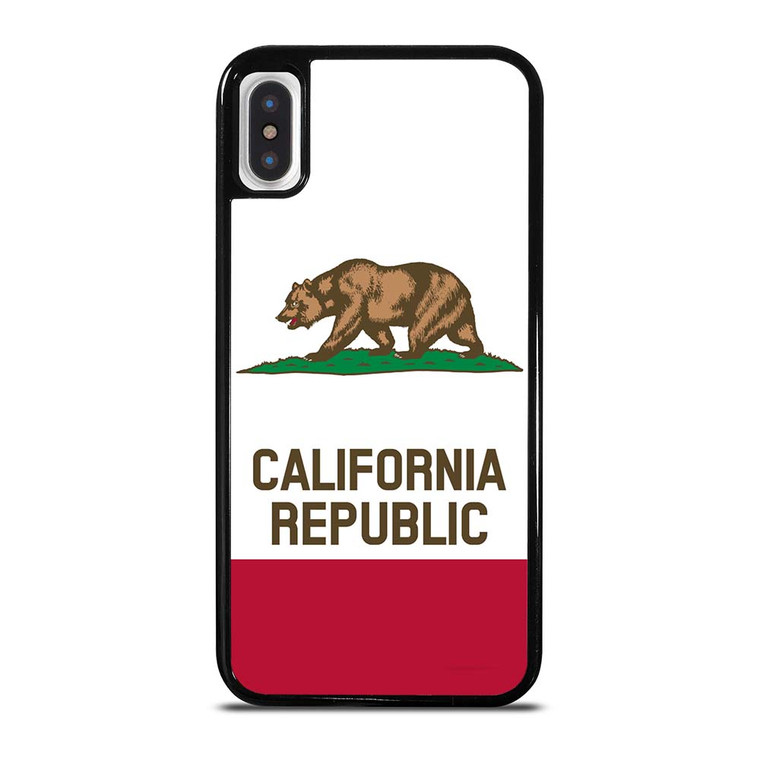 CALIFORNIA REPUBLIC FLAG iPhone X / XS Case Cover