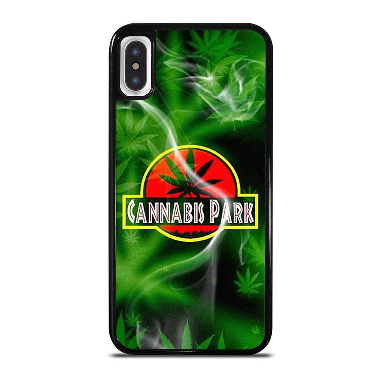 CANNABIS PARK FUNNY iPhone X / XS Case Cover