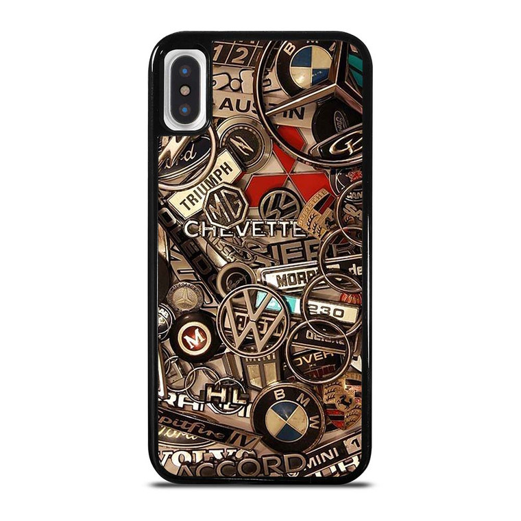 CAR LOGO ALL IN iPhone X / XS Case Cover