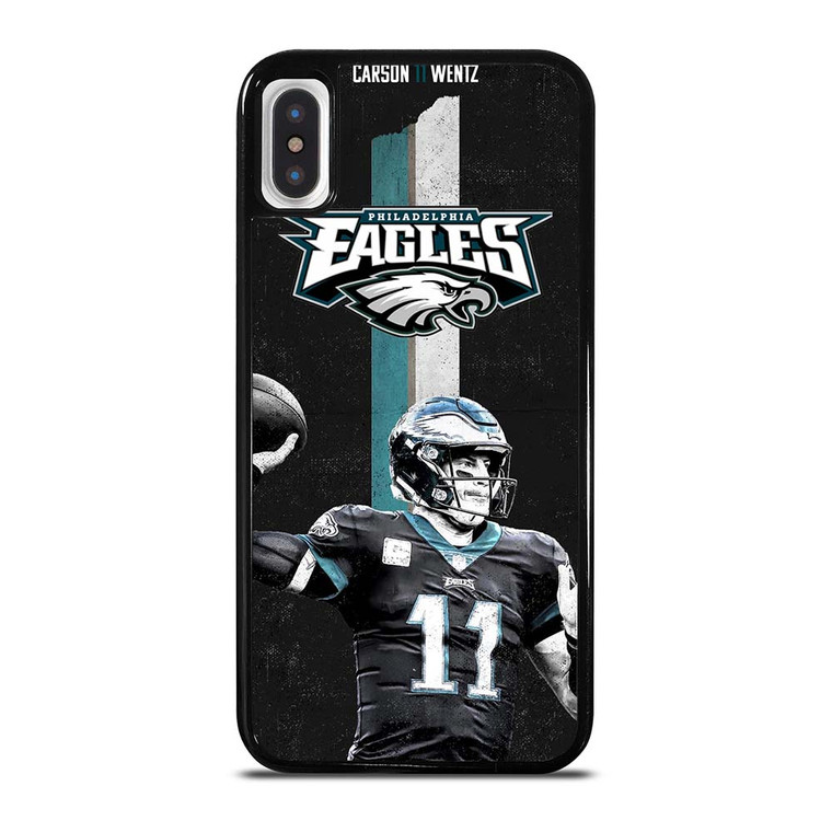 CARSON 11 WENTZ PHILADELPHIA EAGLES iPhone X / XS Case Cover